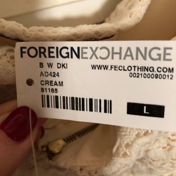 Strapless cream dress- super cute! - Picture 2 of 3